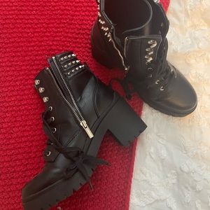 Steve Madden Combat Boots